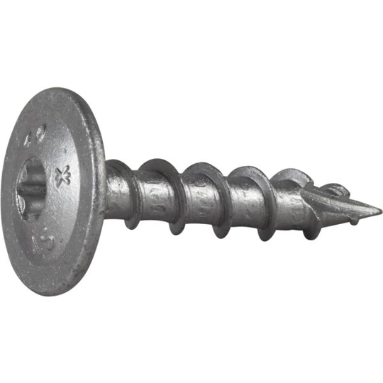 ESSVE 113129 Träskruv 8 mm Ø, WAF, CorrSeal 40 mm, 50-pack