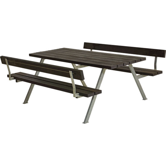 Bänkbord Alpha 177 cm Plast PLUS