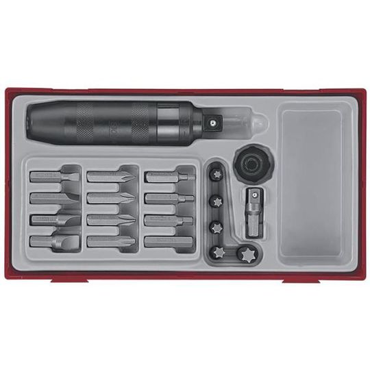 Teng Tools TTID20 Slagskruvmejselsats 20 delar