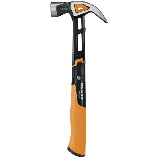 Fiskars IsoCore Snickarhammare böjd klo L, 20oz