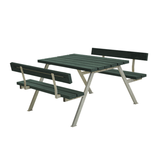 BÄNKBORD ALPHA 118 RETEX 2 RYGGSTÖD PLUS