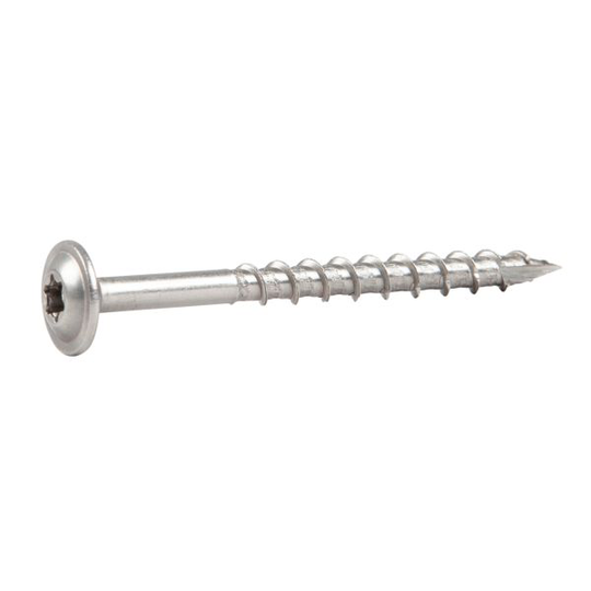 ESSVE 113310 Träskruv WAF, TX30, 6 mm Ø, A4, 50-pack 90 mm