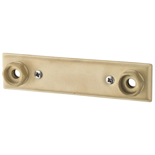Mora 630280.66 Blandarfäste M26x1,5 160 c/c, rå mässing 15 mm