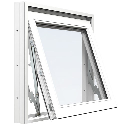 Energi Aluminium Vridfönster Vit, 9, 12
