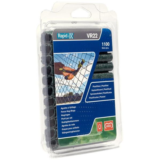 Rapid VR22 Ringklammer grön 1100-pack