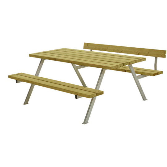BÄNKBORD ALPHA 177 1 RYGGSTÖD PLUS