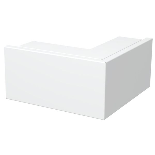 Obo Bettermann 6249574 Ytterhörn elförzinkad, polarvit 100 x 60 mm