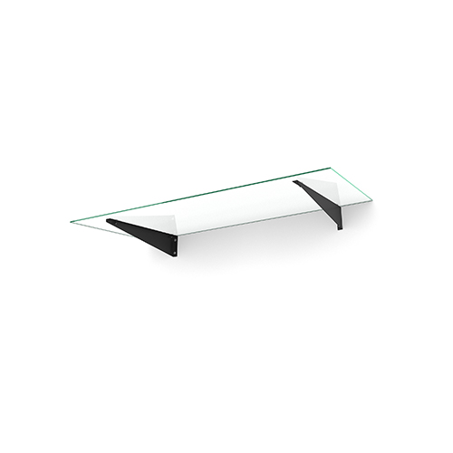 Entrétak Easy Collection - Flat Frostat glas, Flat Svart, Flat Svart