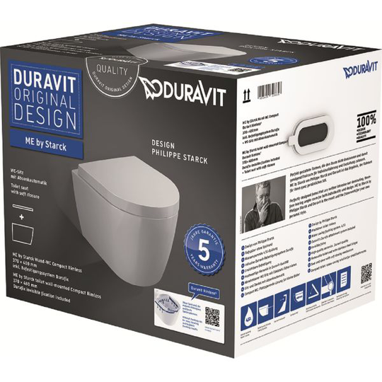 Duravit Me by Starck WC-skål med sits