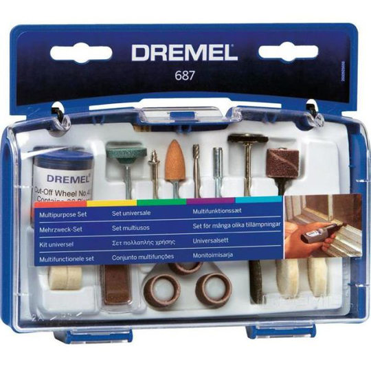 Dremel 687 Tillbehörsset 52 delar