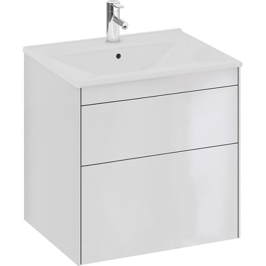 Ifö Sense SU Underskåp 60 cm, 2 lådor, högblank vit