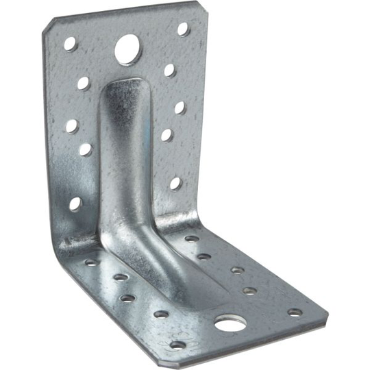 ESSVE 451454 Vinkelbeslag med förstärkning, CE V2, 90 x 90 x 65 x 2,5 mm