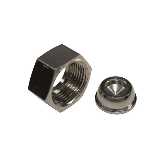 Ezze 4820210 Radiatorventilhuv förkromad DN 10