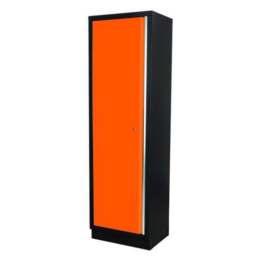 PELA 519761 Högskåp 600x458x2000 mm, orange/svart