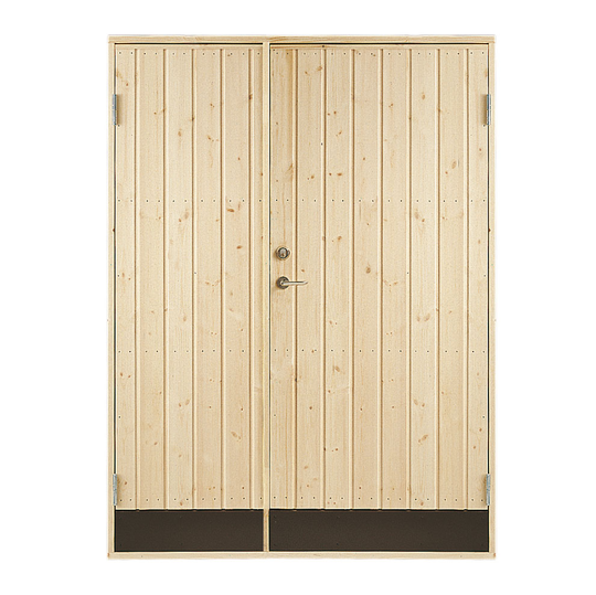 Dubbeldörr 13x19 R-D Vibostugan