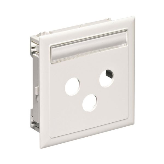 Schneider Electric 5970110 Grundsats hål för radio-,TV- och satellituttag