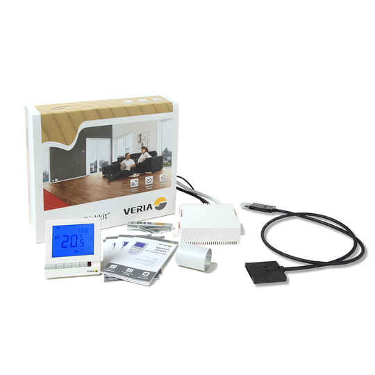 Trådlöst termostatset Veria Wireless Clickkit 55 W
