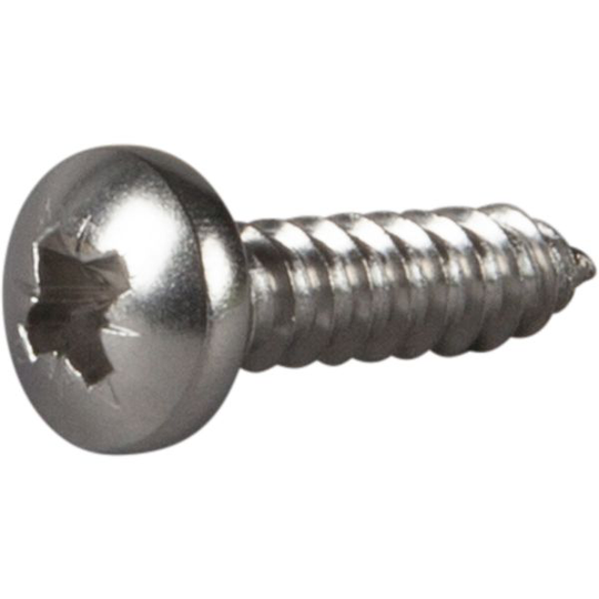 ESSVE 550070 Plåtskruv A4, runt huvud 3,5 x 9,5 mm, 15-pack
