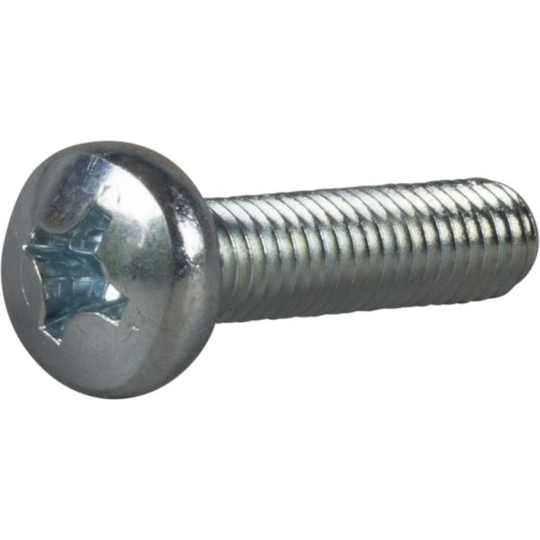 ESSVE 61069706 Maskinskruv M6, kullrig, blankförzinkad M6 x 16 mm, 100-pack