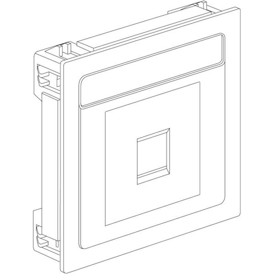 Schneider Electric 5970120 Grundsats 2 moduler, lock