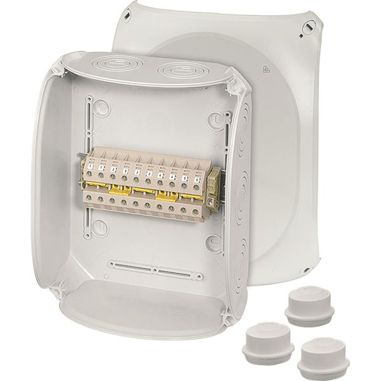 Hensel DK 2516 A Kopplingsdosa med plint, CU/AL 16 mm