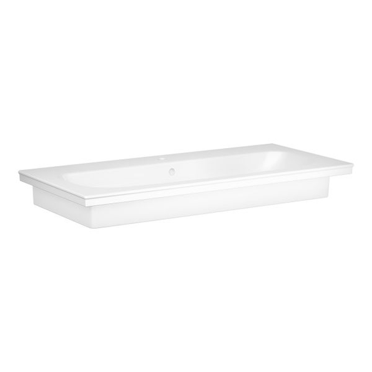 Gustavsberg Artic Tvättställ 100 cm, för kommod 1 st. blandarhål
