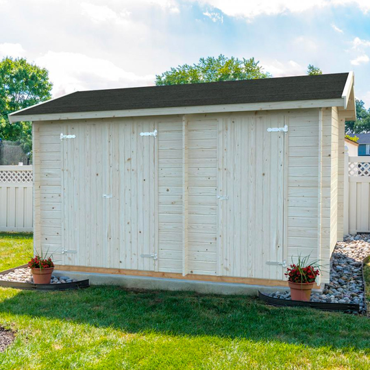 Förråd Jari 9,4 + 15 m² Papp, 9,4 m²