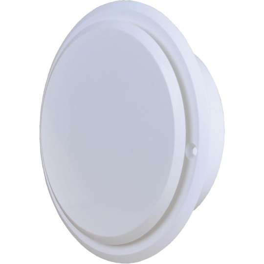 Flexit 02200 Tallriksventil vit, rund med karm 102 mm