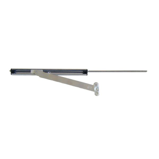 ASSA Fix 150S/4 Dörr- och fönsterbroms 800 mm, barnsäkrad Höger