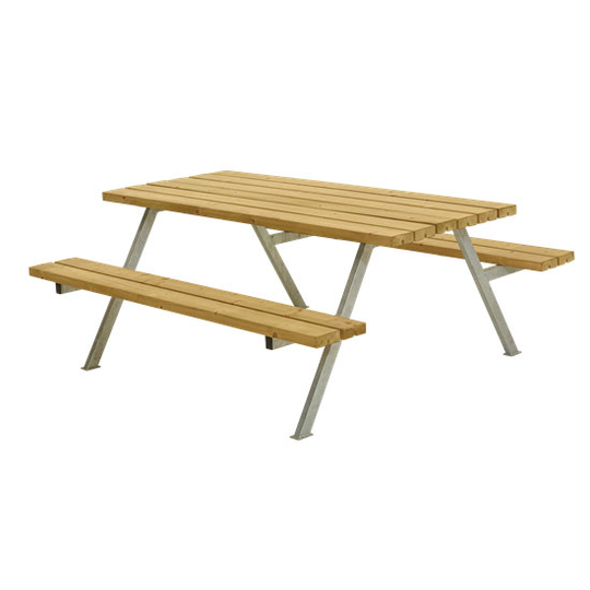 Ryggstöd till Bänkbord Alpha PLUS