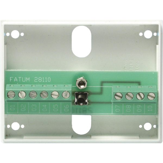 Alarmtech Fatum Mini Larmbox 10-polig, skruvmodell Max. 10 dubbla kärnor