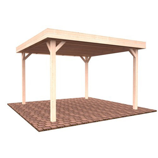 Paviljong Lucy - 12,2m2, EPDM, obehandlad