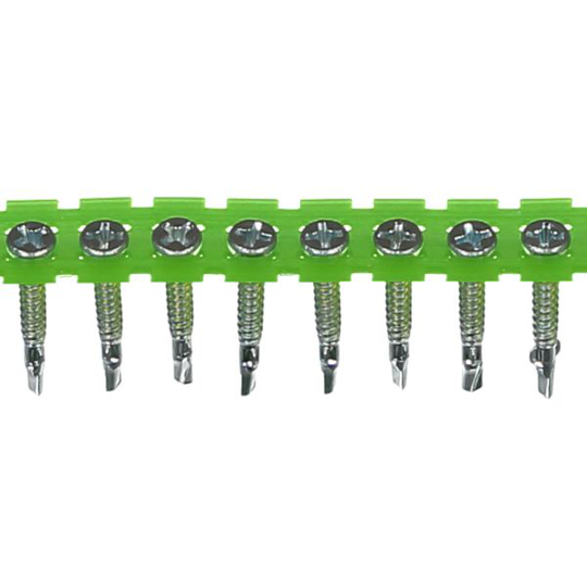 ESSVE 595330 Konstruktionsskruv 3,8 mm Ø, bandad, PH2, 1000-pack 30 mm