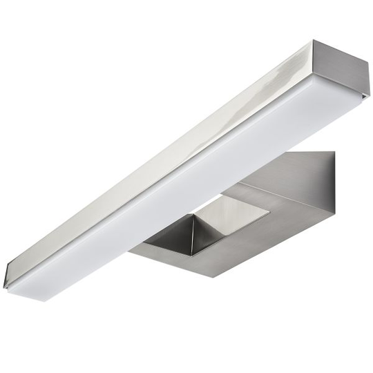 SG Armaturen View Badrumsarmatur LED, 15W, 2700K Borstat stål