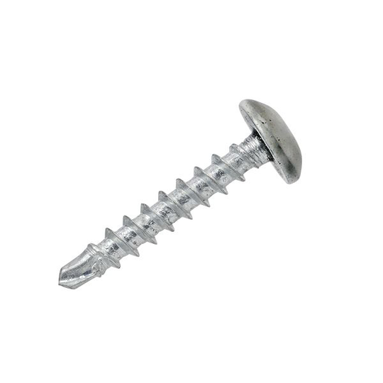 Ejot 905730 Fönsterbleckskruv med borrspets, rostfri A2, 4,0 x 20, 500-pack Blank