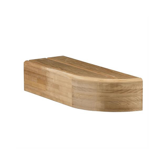 Sauna Sweden Exklusiv lavavslut VB Asp 400 mm, Vänster