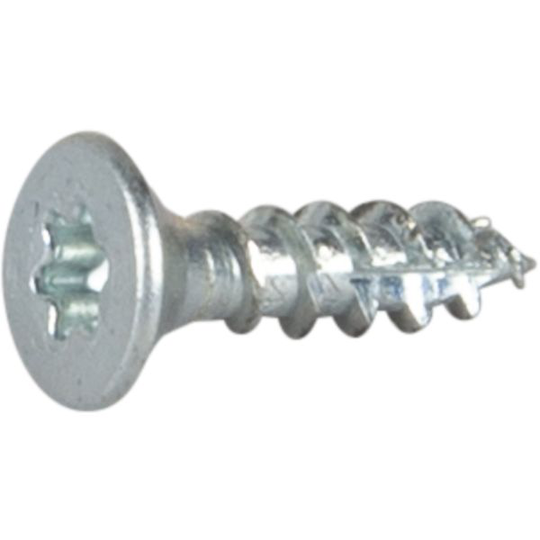 ESSVE 123101 Träskruv 3 mm Ø, TX10, helgängad, FZB, 200-pack 12 mm