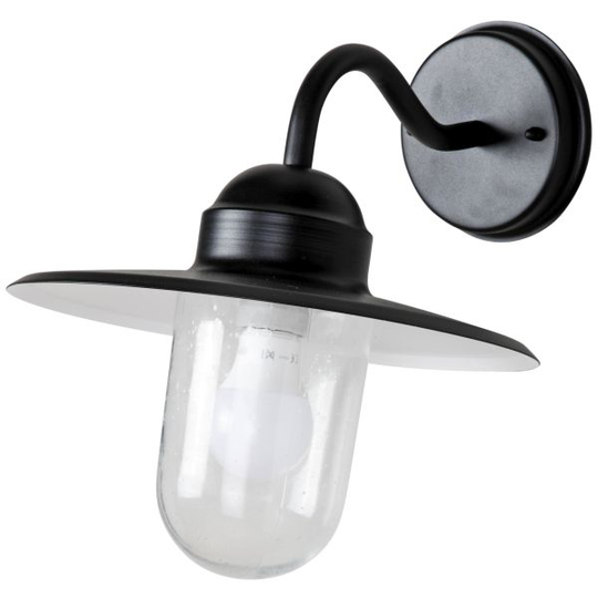 Airam 4107298 Väggarmatur 60 W, svart