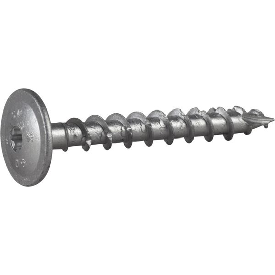 ESSVE 113166 Träskruv 10 mm Ø, WAF, CorrSeal 80 mm, 50-pack