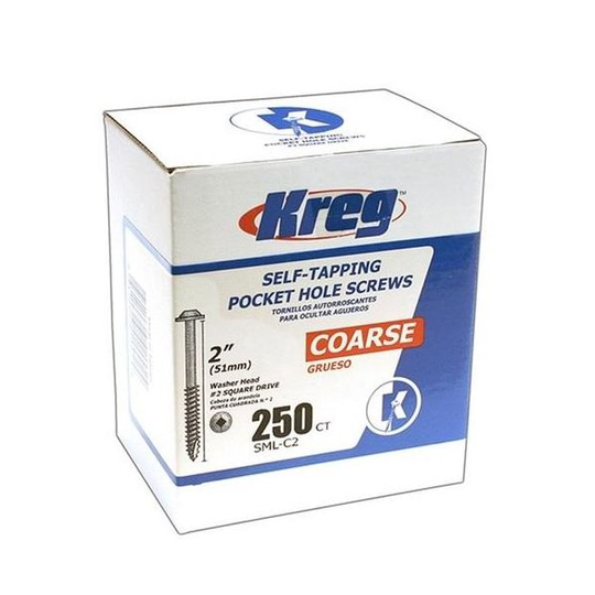 Kreg SML-C2-250 Skruv 51 mm 250-pack