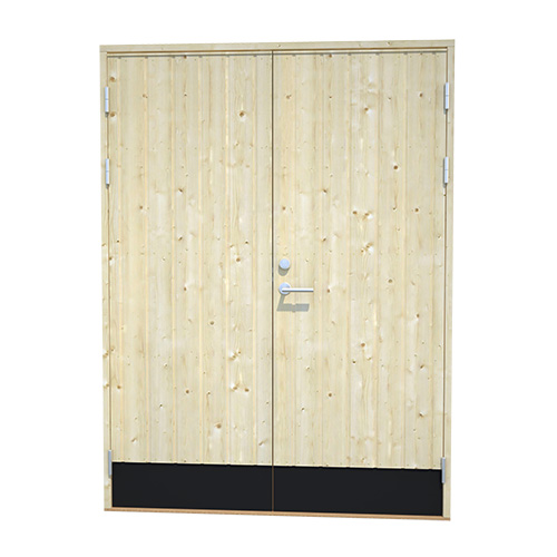 Förrådsdörr Obehandlad utan glas 15 x 20